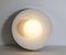 Mid-Century Italian Flush Mount Light or Wall Sconce in Metal and Glass, 1970s 4