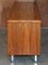 Mid-Century Modern Hardwood Sideboard with Chrome Legs 10