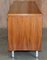 Mid-Century Modern Hardwood Sideboard with Chrome Legs 14