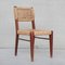 Mid-Century Audoux-Minet French Dining Chairs, Set of 6 1