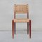 Mid-Century Audoux-Minet French Dining Chairs, Set of 6 3