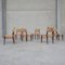 Mid-Century Audoux-Minet French Dining Chairs, Set of 6, Image 15