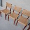 Mid-Century Audoux-Minet French Dining Chairs, Set of 6, Image 12