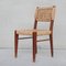Mid-Century Audoux-Minet French Dining Chairs, Set of 6, Image 4