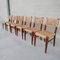 Mid-Century Audoux-Minet French Dining Chairs, Set of 6, Image 14