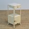 Iron Hospital Nightstand with Marble Top, 1930s 12