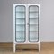 Vintage Glass and Iron Medical Cabinet, 1970s 10