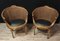 Louis XVI Style Carved Wooden Armchairs, Set of 2, Image 6