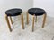 Tabourets Style Scandinave Vintage de Kembo, 1970s, Set de 2 6