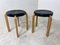 Vintage Scandinavian Style Stools from Kembo, 1970s, Set of 2 3
