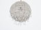 Lampadario grande sferico in cristallo sfaccettato con gocce in vetro, Francia, anni '20, Immagine 1
