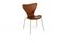 Sedie modello 7 di Arne Jacobsen per Fritz Hansen, anni '50, set di 4, Immagine 2