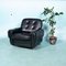 Space Age Lounge Chair in Black Leather 12
