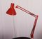 Lámpara de escritorio roja de Luxo, años 70, Imagen 3
