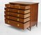 Walnut Chest of Seven Drawers, 1900s 9