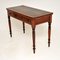 Antique Victorian Leather Top Writing Table / Desk, Image 7