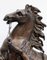 Bronze Cheval de Marly nach G. Coustou, 19. Jh 4