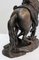 Cheval de Marly de bronce según G. Coustou, siglo XIX, Imagen 22