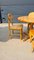 Extendable Pinewood Dining Set with 6 Chairs, Set of 7 5