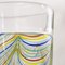 Phönizische Spitzenvase aus Murano Glas mit polychromen Filigranbeinen und Kristallglas von Archimede Seguso 8