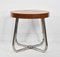 Art Deco Aluminium & Marquetry Inlaid Coffee Table 1930s 5