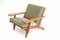 GE 370 Easy Chair by Hans J. Wegner for Getama 1