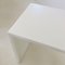 White Lacquered Metal Console or Desk, France, 1980s 8