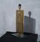 Brass and Glass Italian School Table Lamp, 1980s 8