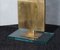 Brass and Glass Italian School Table Lamp, 1980s, Image 3