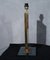 Brass and Glass Italian School Table Lamp, 1980s 7
