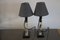 Resin Table Lamps with Inclusions, 1970s, Set of 2 11