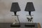 Resin Table Lamps with Inclusions, 1970s, Set of 2, Image 1