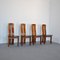 Chairs in the Style of Afra & Tobia Scarpa, Set of 4 3