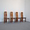 Chairs in the Style of Afra & Tobia Scarpa, Set of 4, Image 3