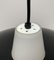 Mid-Century Minimalist Metal and Glass Pendant Lamp 39