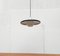 Mid-Century Minimalist Metal and Glass Pendant Lamp 38