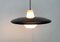 Lámpara colgante minimalista Mid-Century de metal y vidrio, Imagen 46