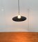 Lámpara colgante minimalista Mid-Century de metal y vidrio, Imagen 18