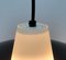 Mid-Century Minimalist Metal and Glass Pendant Lamp 42