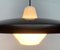 Mid-Century Minimalist Metal and Glass Pendant Lamp 5