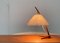 Mid-Century Teak Dornstab Table Lamp by A. Pöll for Kalmar, Image 16