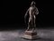 Patinierte Bronzestatue des Fechters von G. Devreese (1861-1941) 3