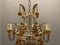 Venetian Gilded Murano Glass Drop Chandelier 9