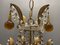 Venetian Gilded Murano Glass Drop Chandelier 7