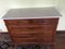 Walnut Chest of Drawers with White Marble Top, 1900s 2