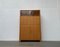 Mid-Century German Minimalist Secretaire with Vitrine Compartment from Lippemöbel 47