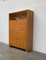 Mid-Century German Minimalist Secretaire with Vitrine Compartment from Lippemöbel 35