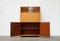 Mid-Century German Minimalist Secretaire with Vitrine Compartment from Lippemöbel 3