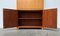 Secretaire Mid-Century minimalista con vetrina di Lippemöbel, Immagine 26