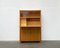 Secretaire Mid-Century minimalista con vetrina di Lippemöbel, Immagine 2